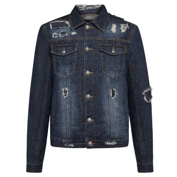 Philipp Plein Other - NWT - Philipp Plein Night & Day Men's Denim Jacket🎸